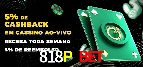 Promoções do cassino ao Vivo 818P Bet